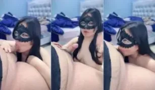 Bokep Indo Sepong Manja Syahdu Crot di Toket Pacar Gemoy Merry