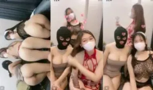 Bokep Indo Lunatic Angels x Boys Trio Cegil Silahkan Ngocok